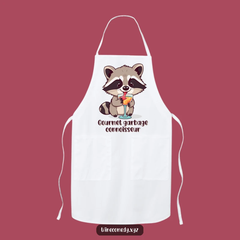 Funny Raccoon Cooking Apron - Chef's Choice for Kitchen Comedy