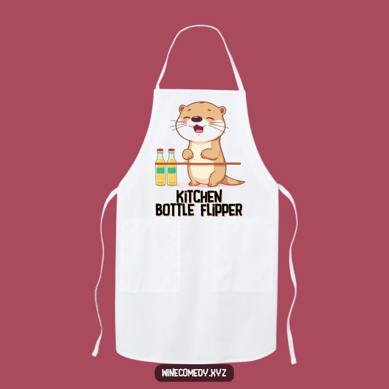 Funny Otter Kitchen Apron - Chef's Choice for Foodie Fun